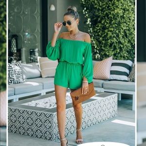 VICI Emerald Green Romper